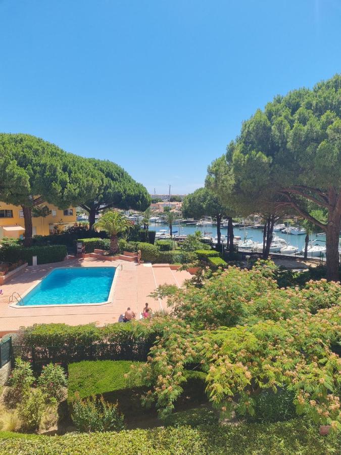 Cap Capistol Studio Avec Terrasse, Vue Port Agde Exteriér fotografie